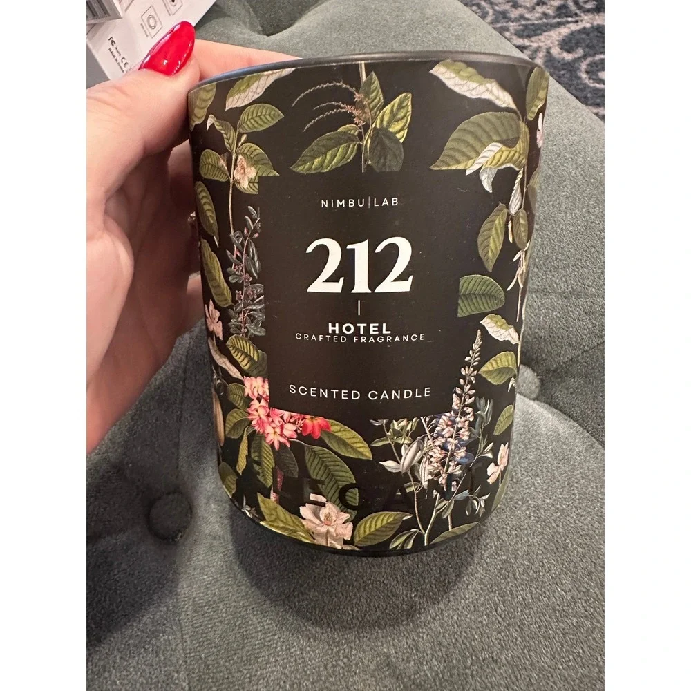 Nimbu Lab 212 Hotel Crafted Fragrance Scented Candle Home Decor